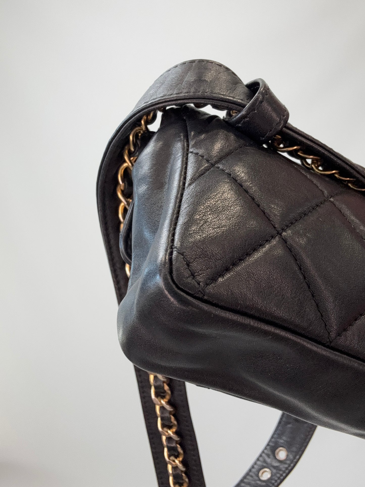 Chanel Vintage Turn Lock Belt Bag