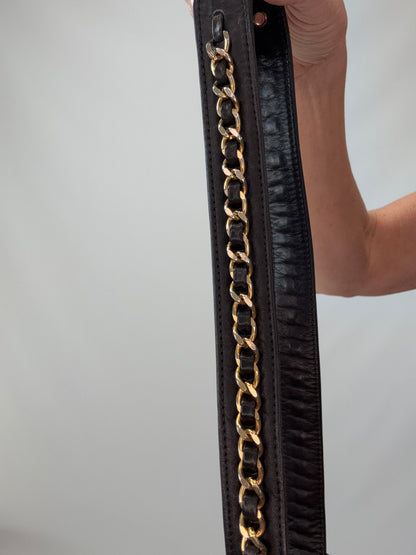 Chanel Vintage Turn Lock Belt Bag
