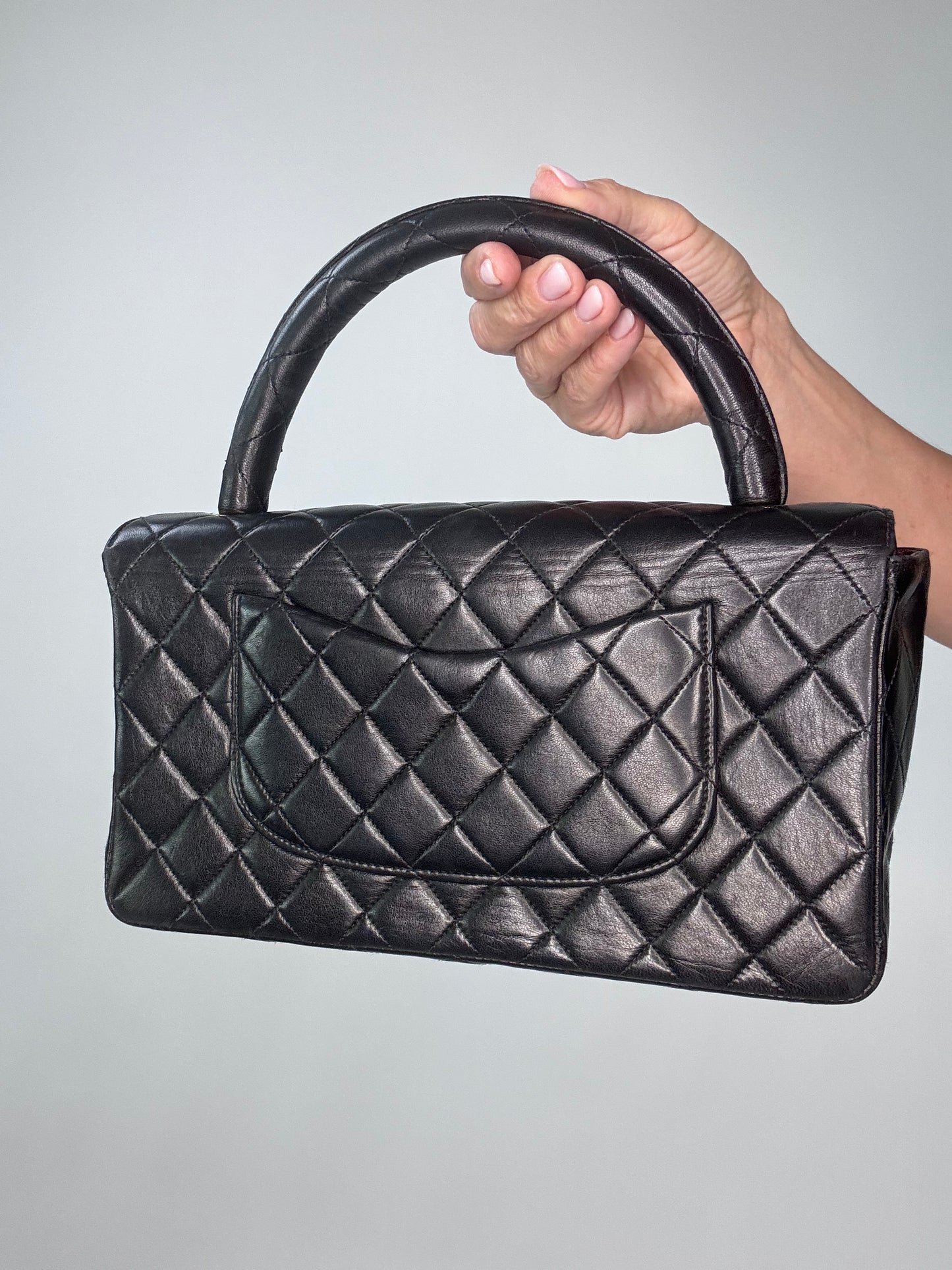 Chanel Parent Child Matrasse Kelly Flap Bag Set