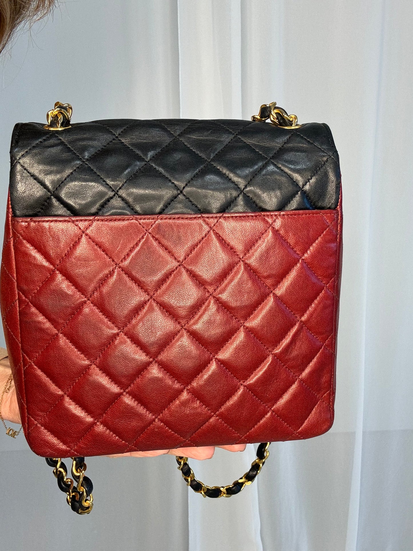 Chanel Matelasse Bicolor ( Vintage Rare)