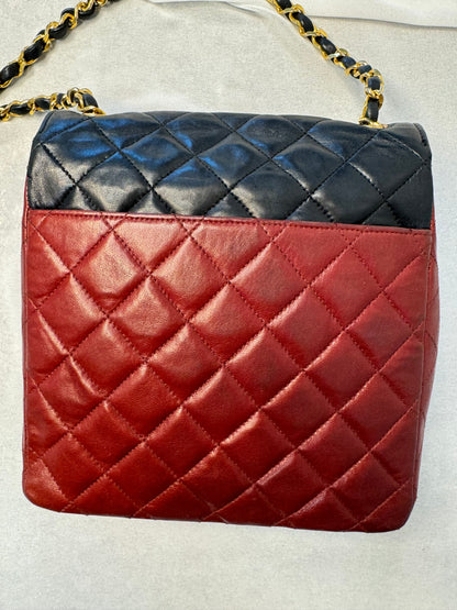 Chanel Matelasse Bicolor ( Vintage Rare)