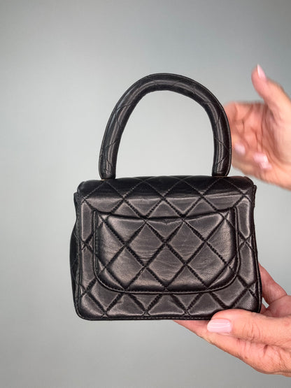 Chanel Parent Child Matrasse Kelly Flap Bag Set