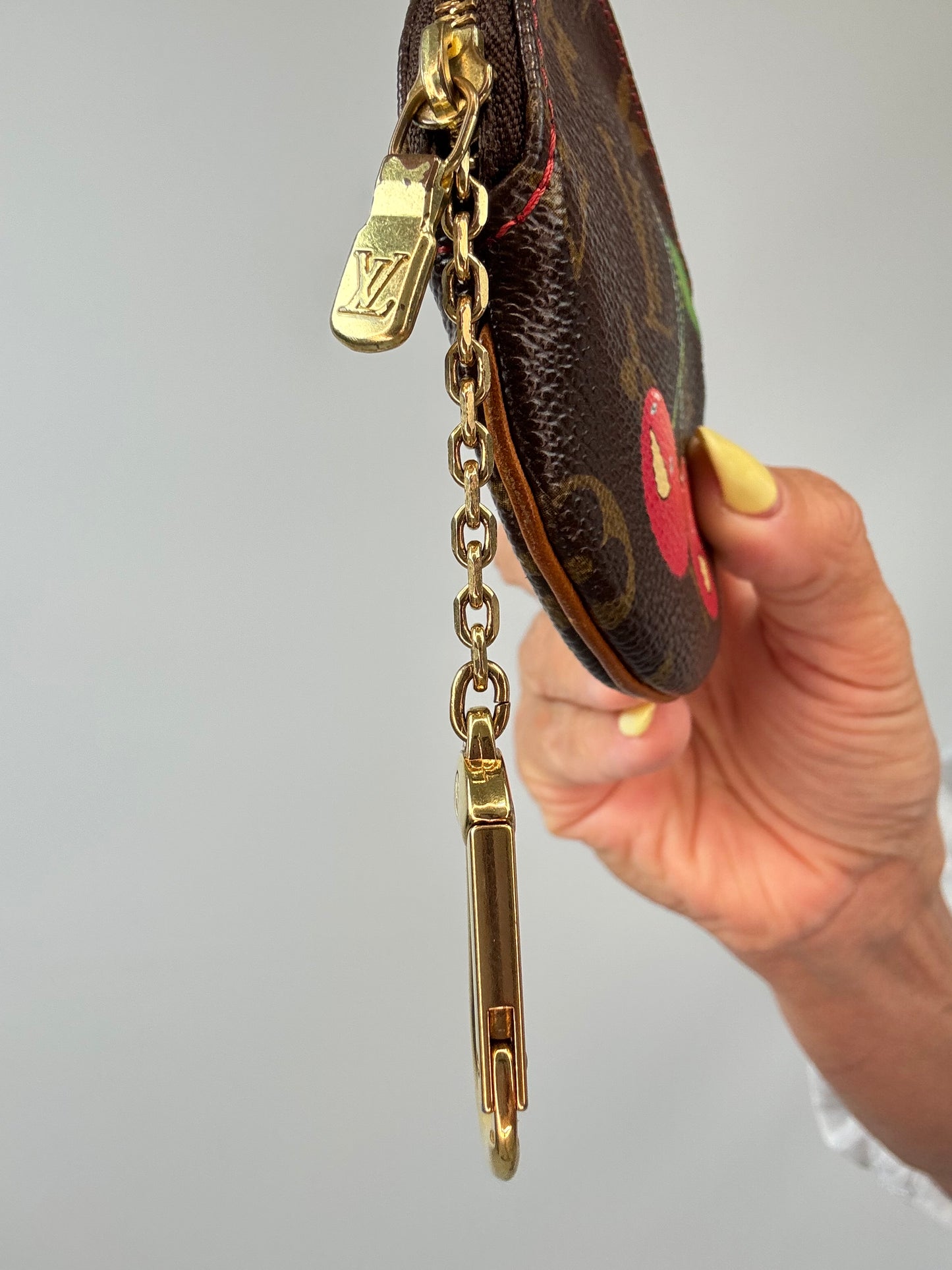 Louis Vuitton x Takashi Murakami Cherry Coin Case