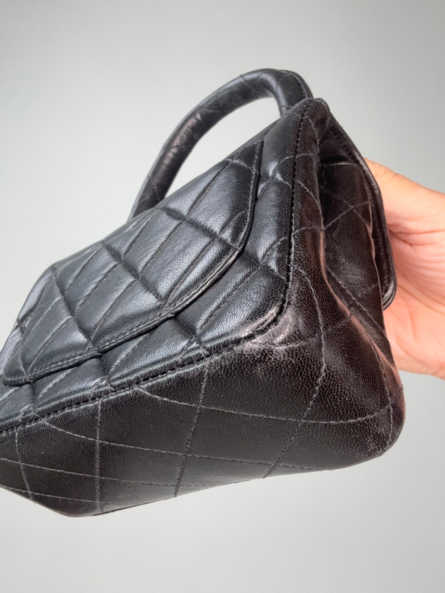 Chanel Parent Child Matrasse Kelly Flap Bag Set