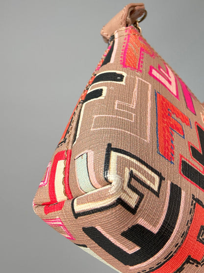 Fendi Spalmati Multi Color Pochette