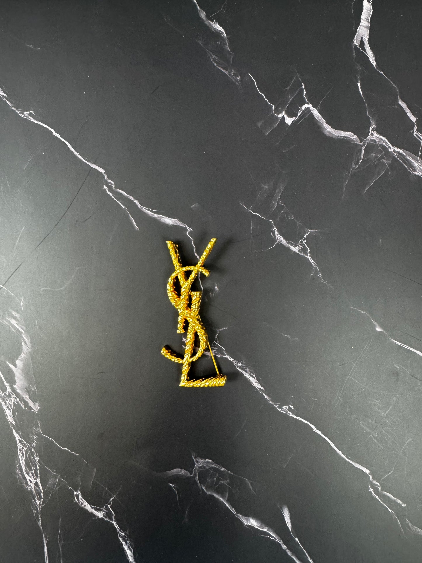 Saint Laurent Brooch