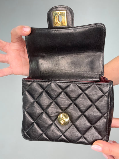 Chanel Parent Child Matrasse Kelly Flap Bag Set