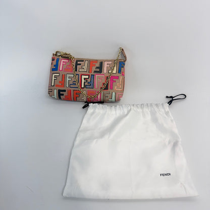 Fendi Spalmati Multi Color Pochette