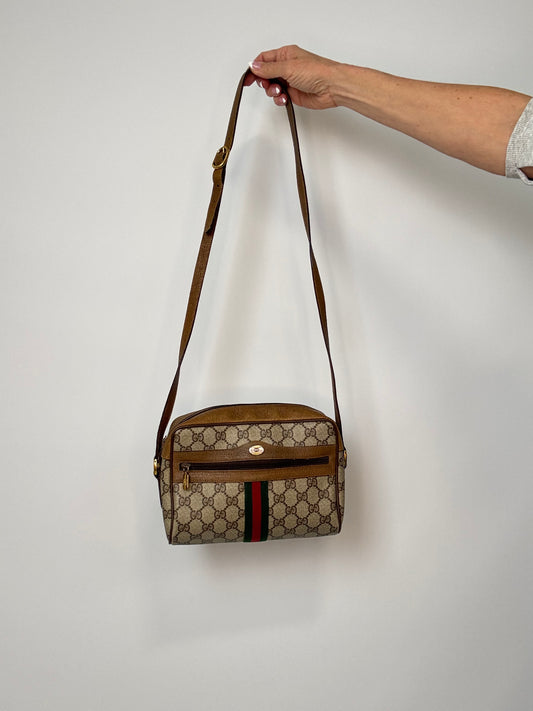 Gucci Vintage GG Supreme Web Crossbody