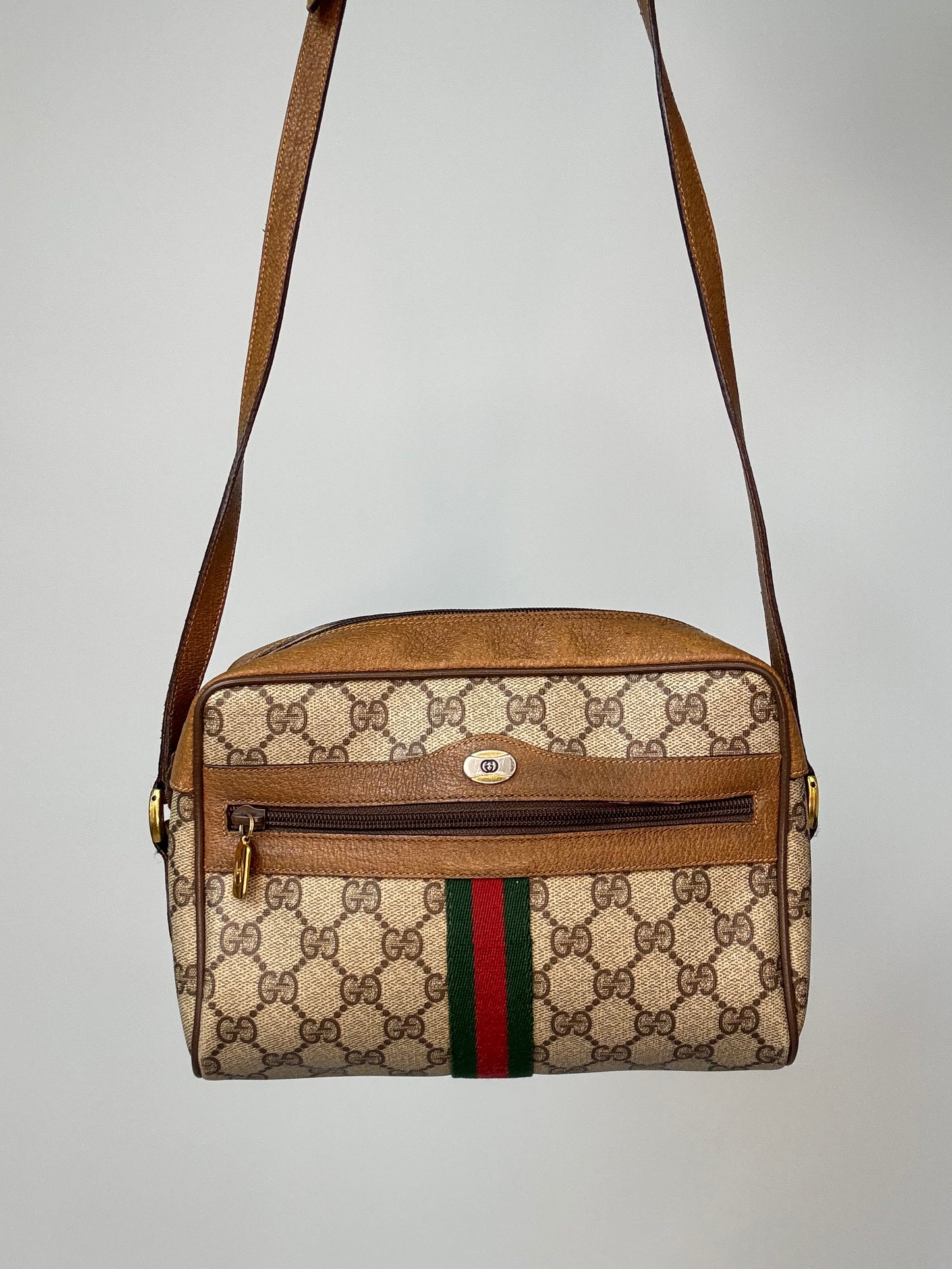 Gucci Vintage GG Supreme Web Crossbody