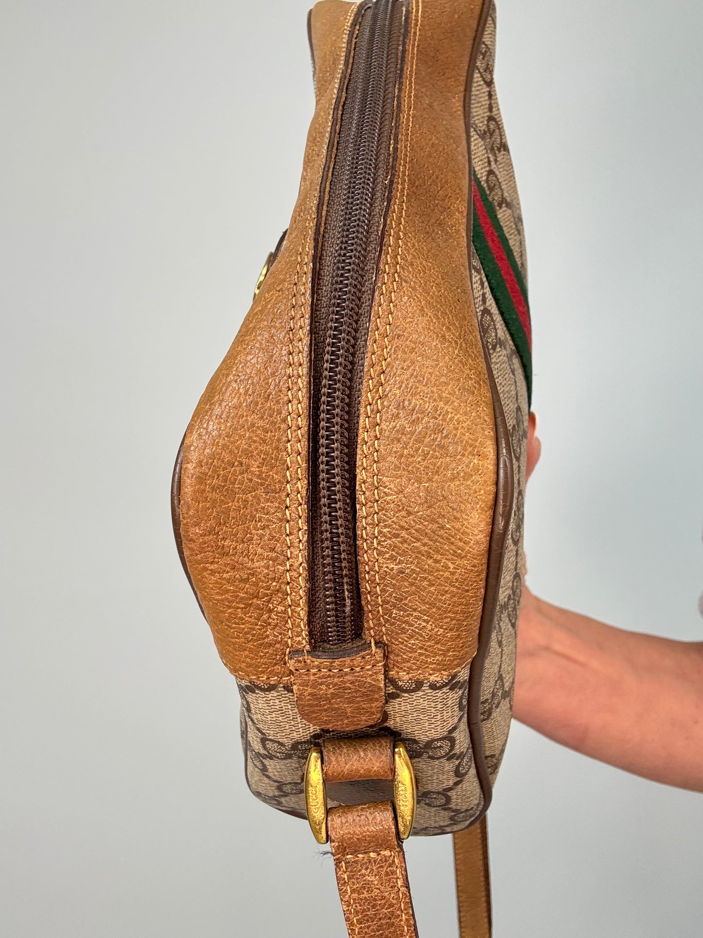Gucci Vintage GG Supreme Web Crossbody