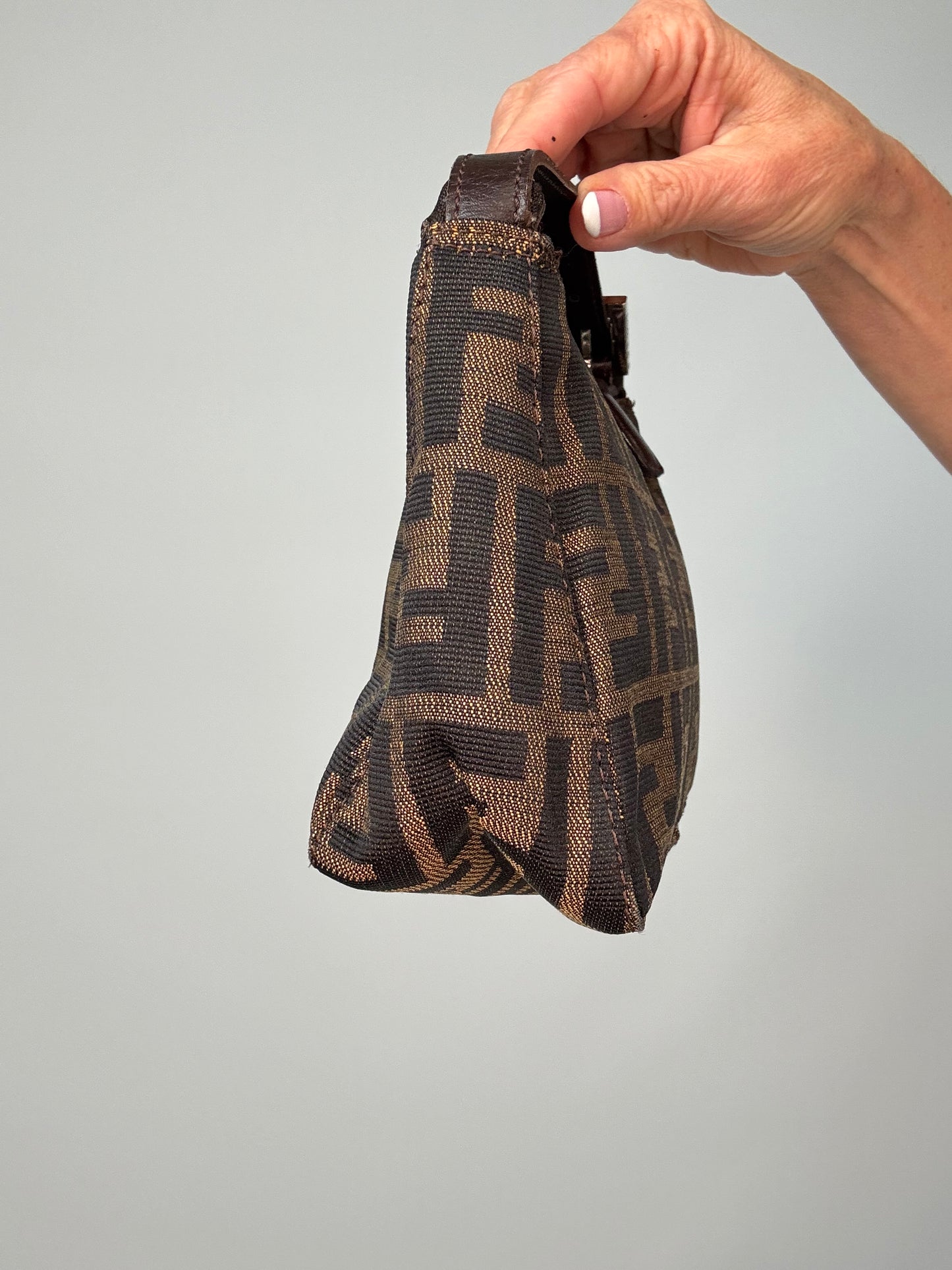 Fendi Zucca Pouch Bag