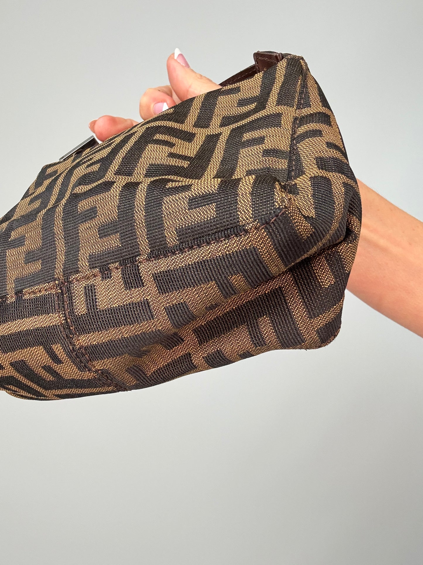 Fendi Zucca Pouch Bag