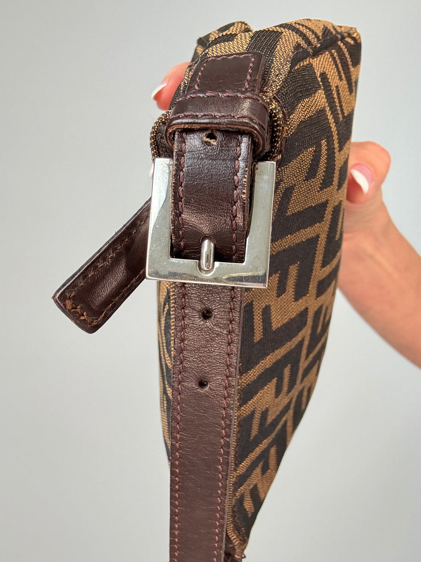 Fendi Zucca Pouch Bag