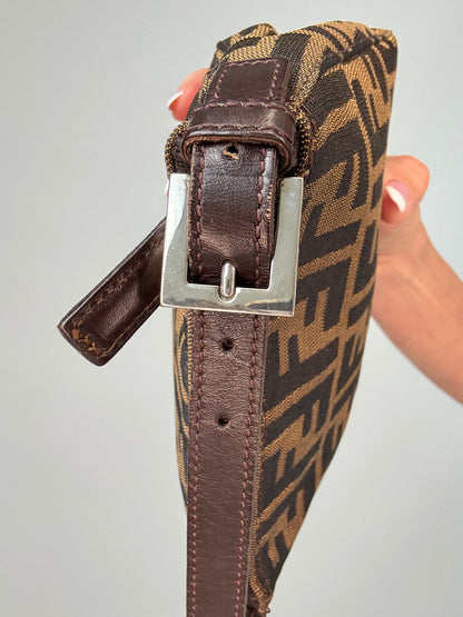 Fendi Zucca Pouch Bag