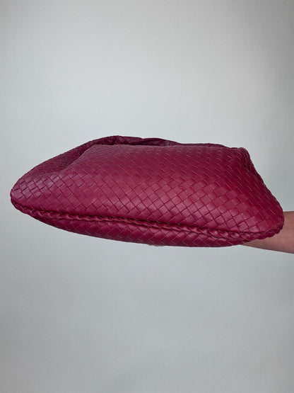 Bottega Veneta Intrecciato Hobo Vintage Bag With Mirror