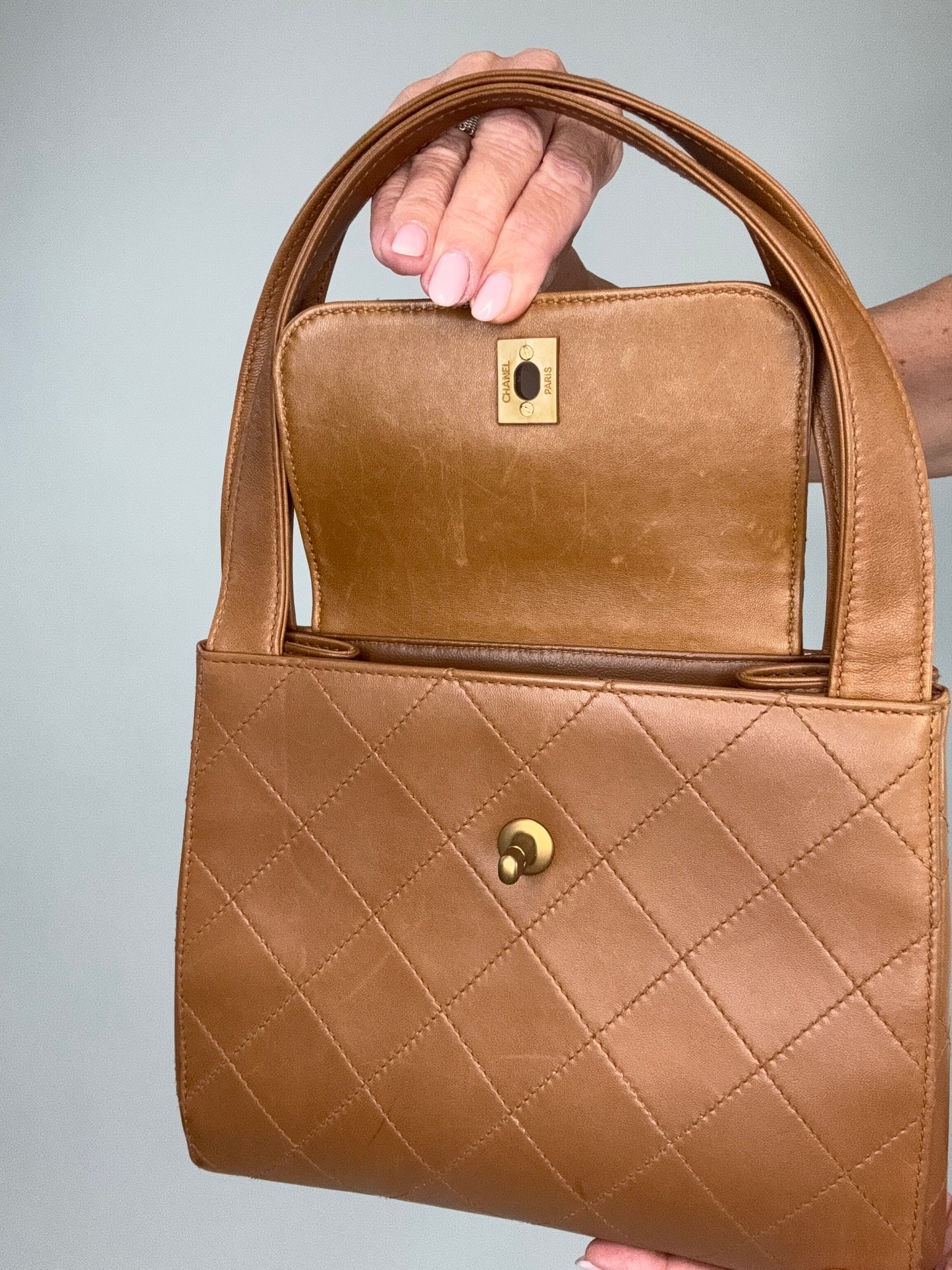 Chanel Vintage Kelly Top Handle