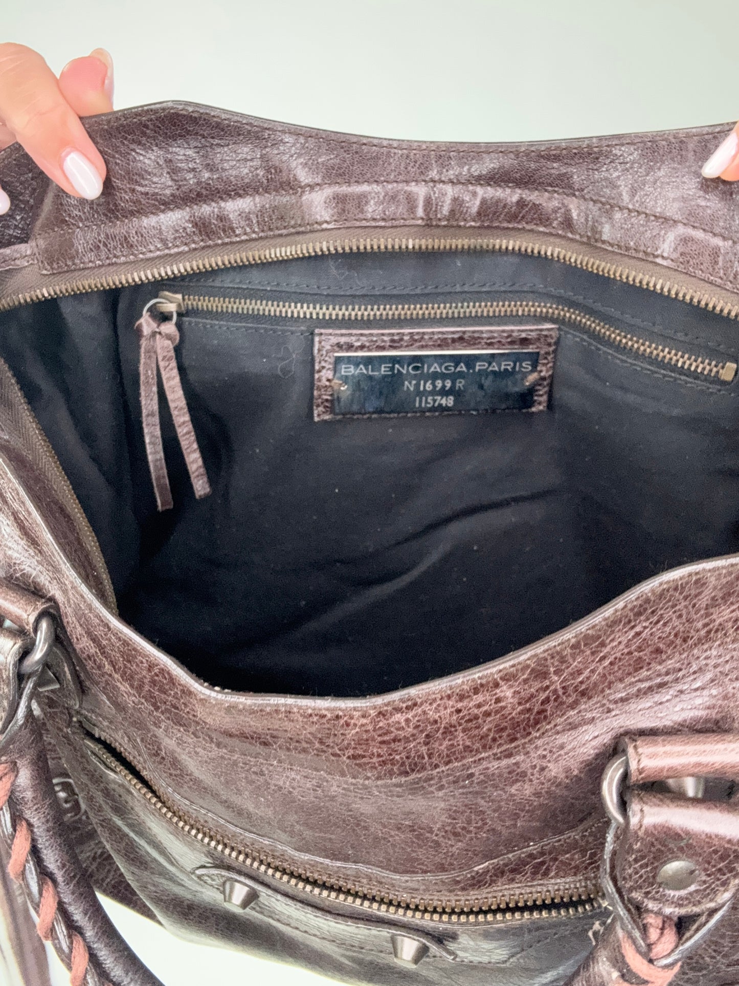 Balenciaga Le City Bag - Medium w/ mirror