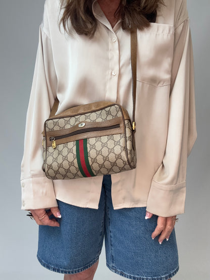 Gucci Vintage GG Supreme Web Crossbody