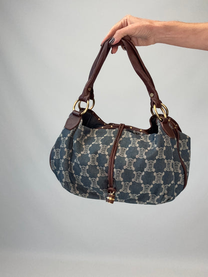 Celine Macadam Bittersweet Hobo- Denim