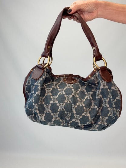 Celine Macadam Bittersweet Hobo- Denim