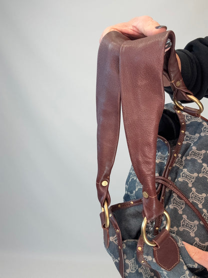 Celine Macadam Bittersweet Hobo- Denim