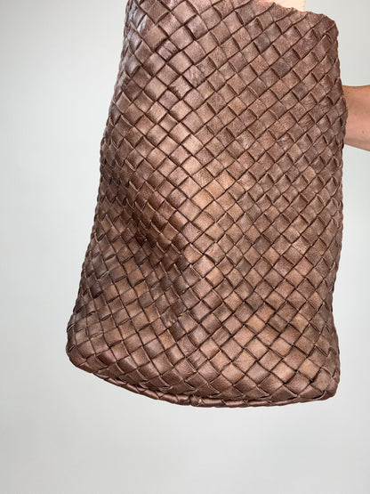Bottega Veneta Intrecciato Meduim Cabat