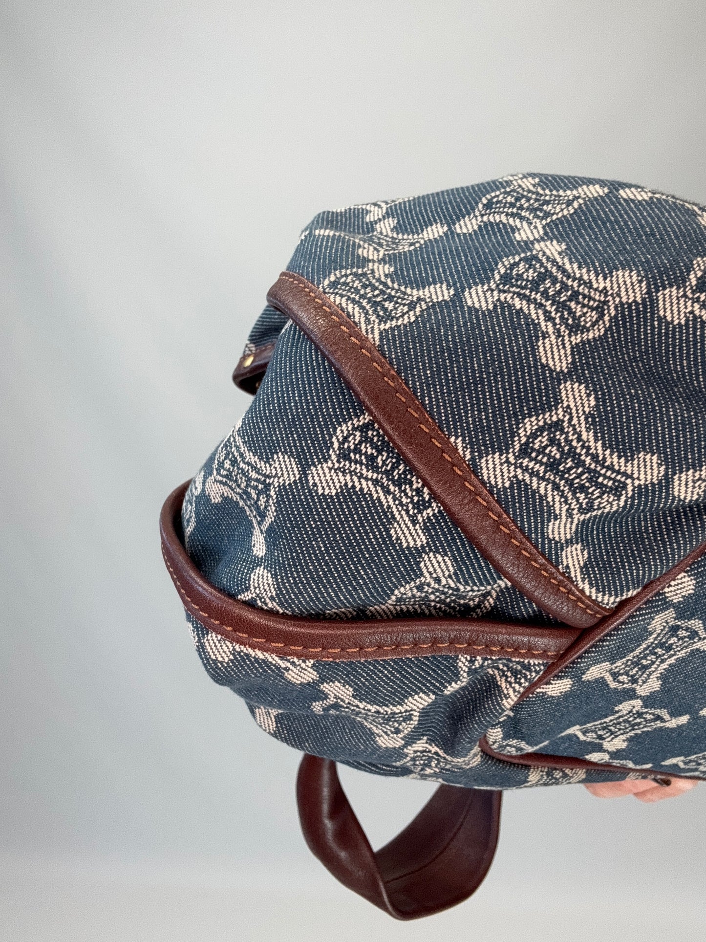 Celine Macadam Bittersweet Hobo- Denim