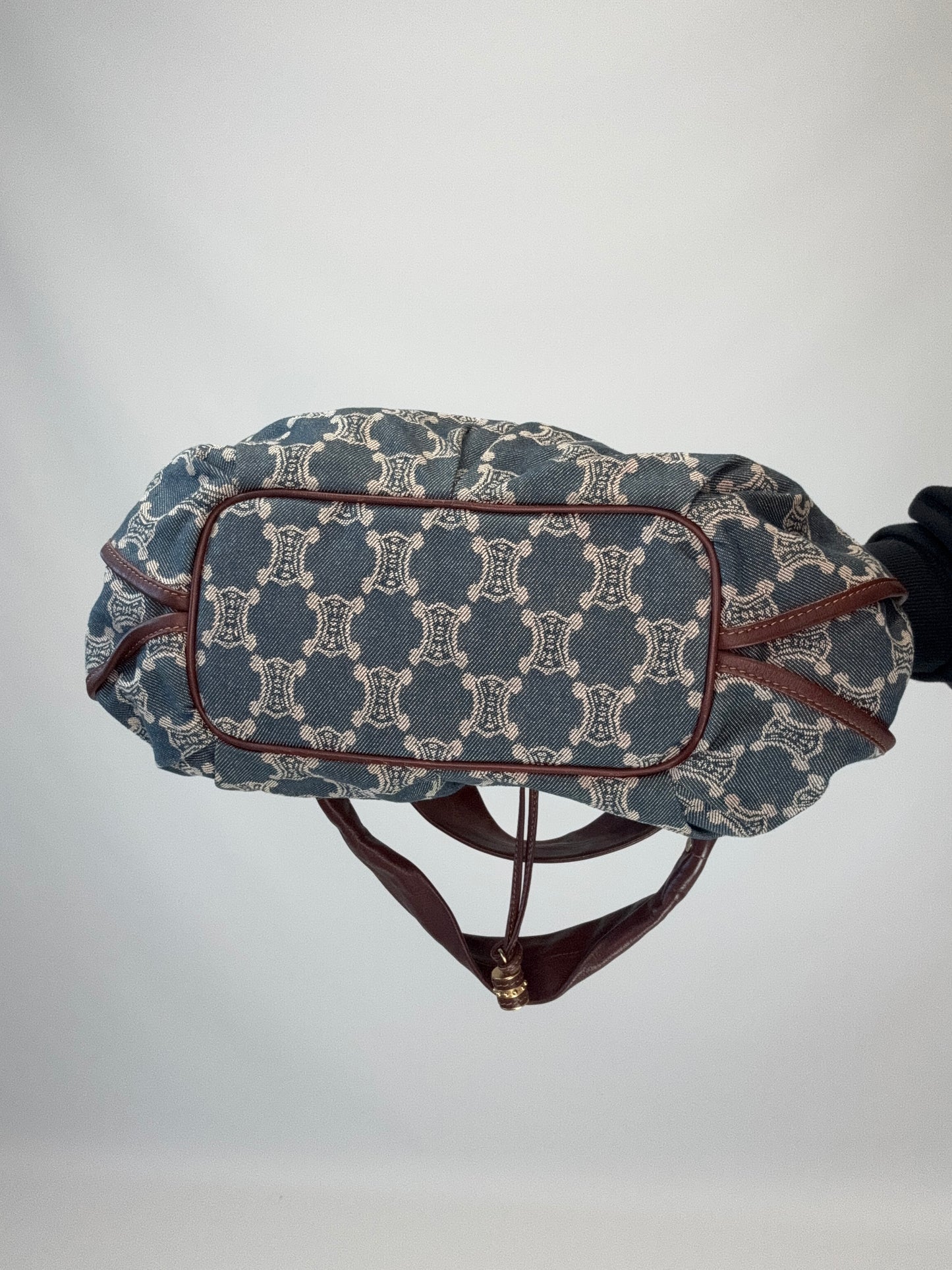 Celine Macadam Bittersweet Hobo- Denim