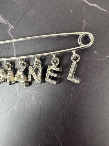 Chanel Safety Pin Letter Brooch (2003)