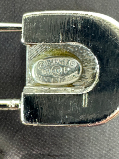 Chanel Safety Pin Letter Brooch (2003)