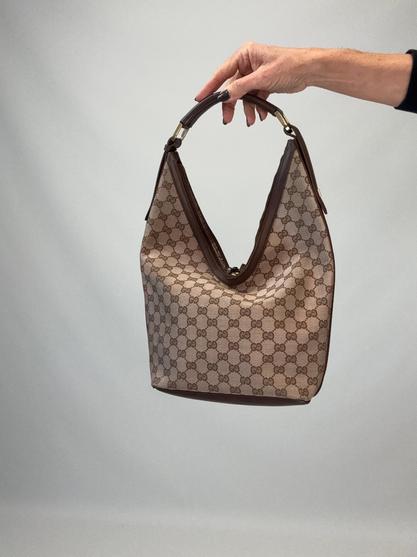 Gucci Original GG Hobo Bag