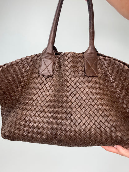 Bottega Veneta Intrecciato Meduim Cabat