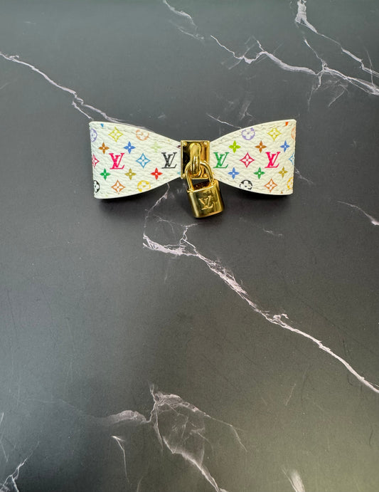 Louis Vuitton x Takashi Murakami Monogram Multicolore Bow Charm