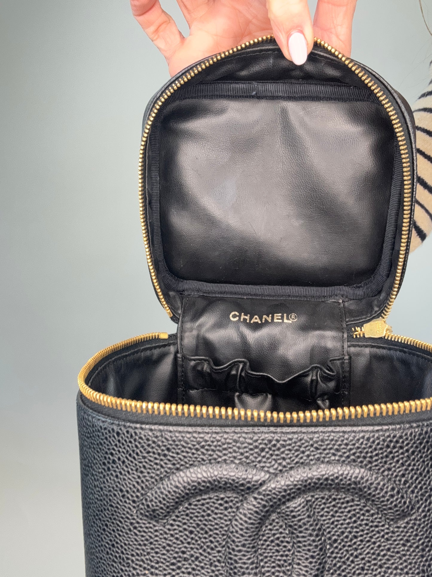 Chanel Caviar Vanity Bag