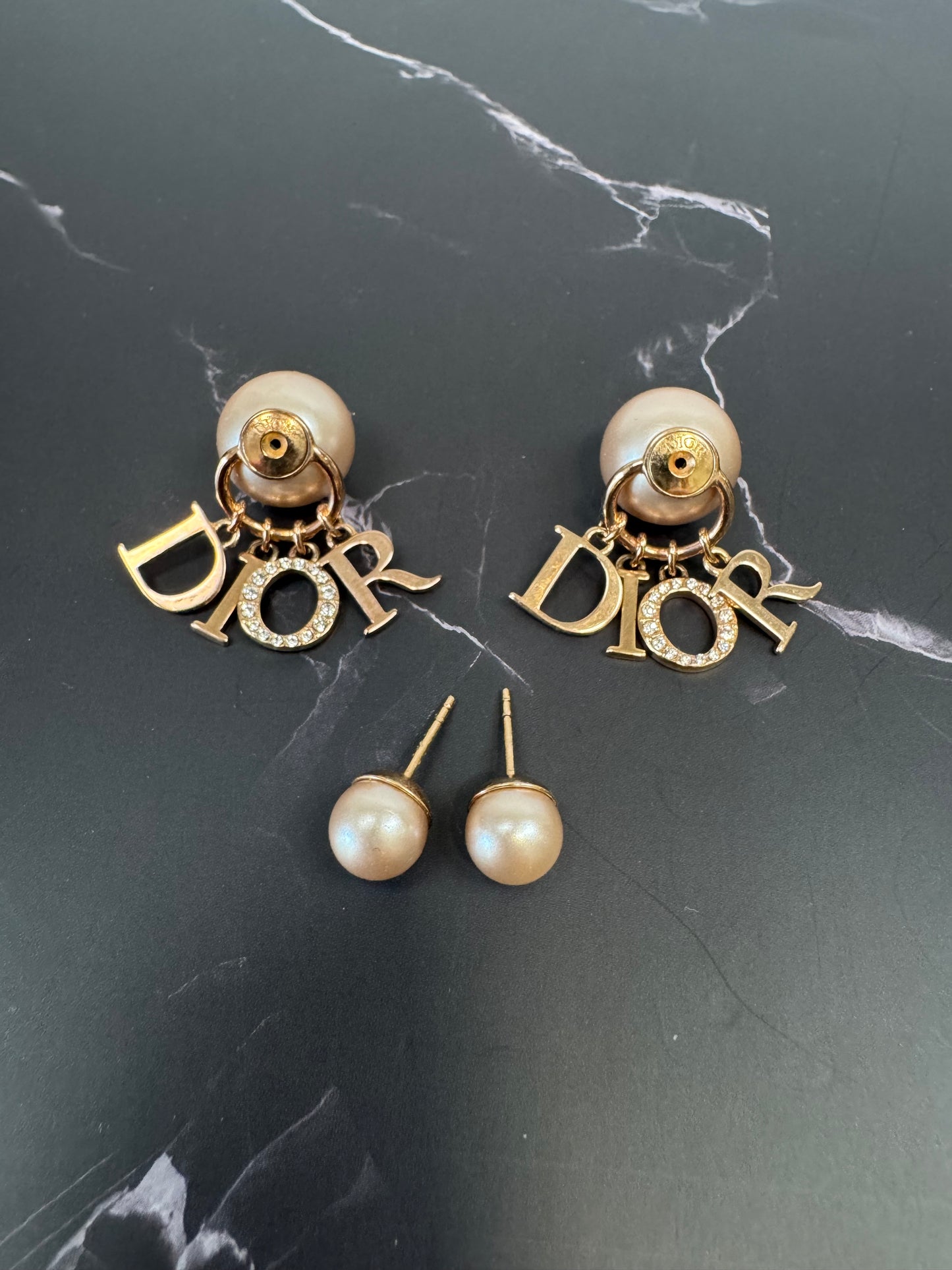 Christian Dior Tribales Resin Earrings