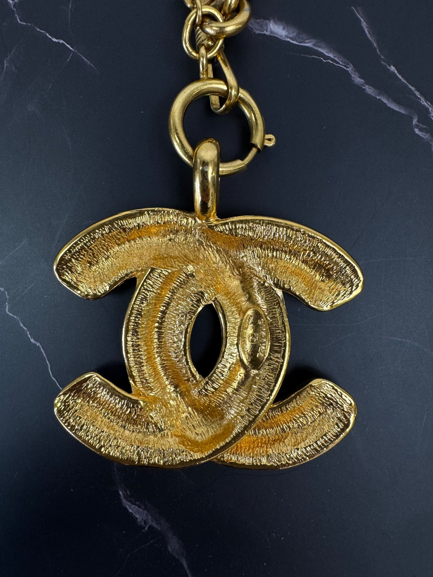 Chanel Quilted Large Pendent