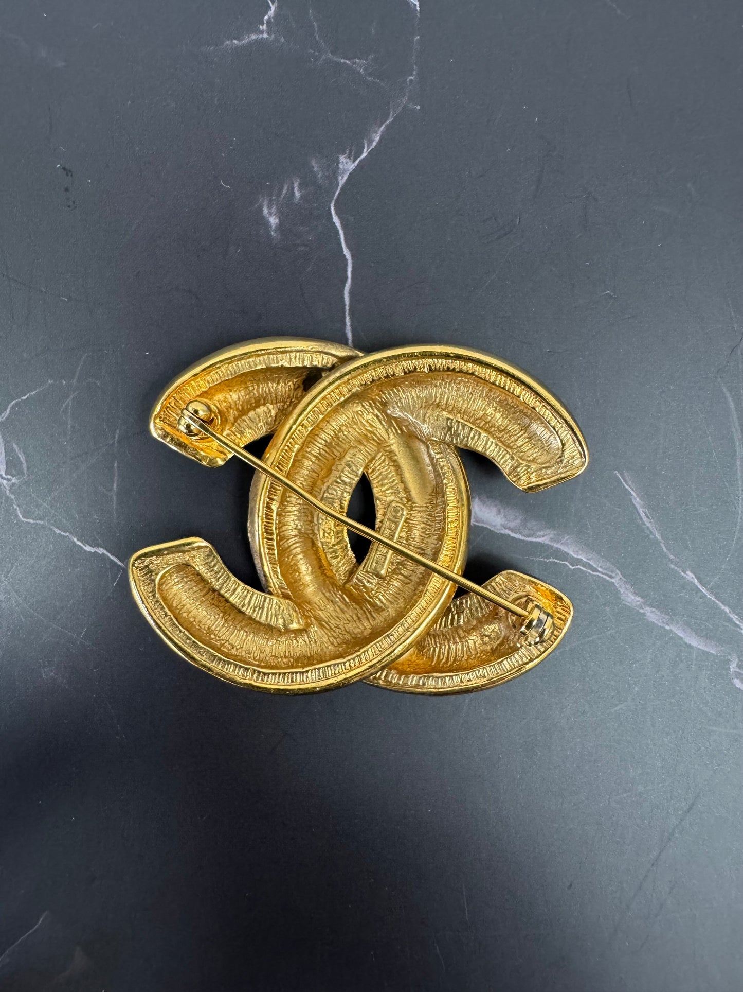 Chanel Quilted Vintage Brooch