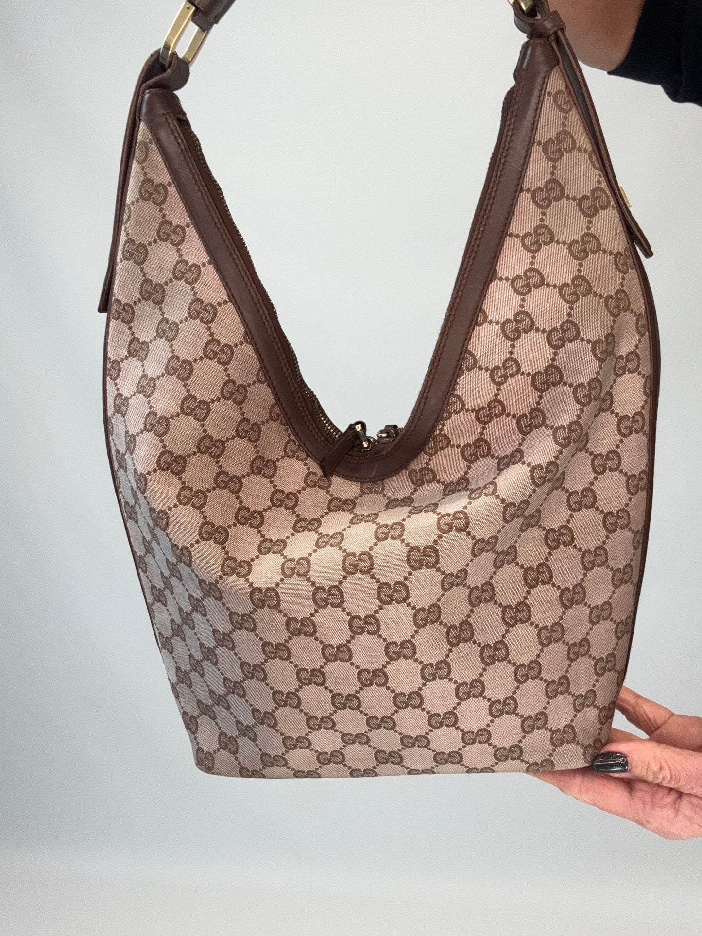 Gucci Original GG Hobo Bag