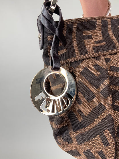 Fendi Mini Chef Zucca Hobo Bag