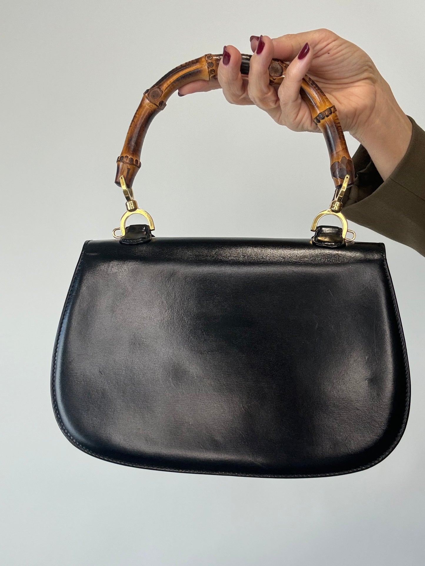 Gucci Vintage Medium 1997 Bamboo Top Handle