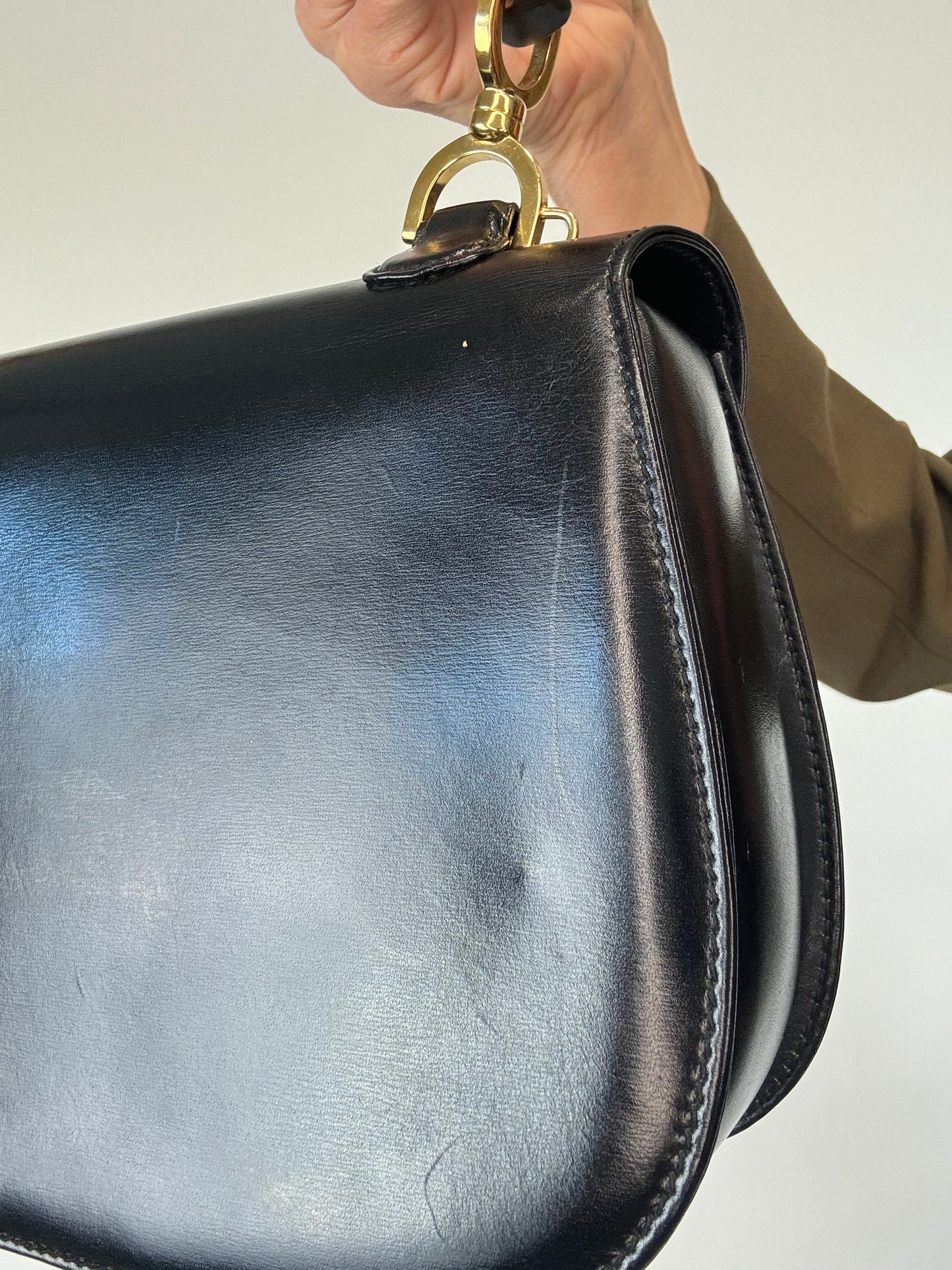 Gucci Vintage Medium 1997 Bamboo Top Handle