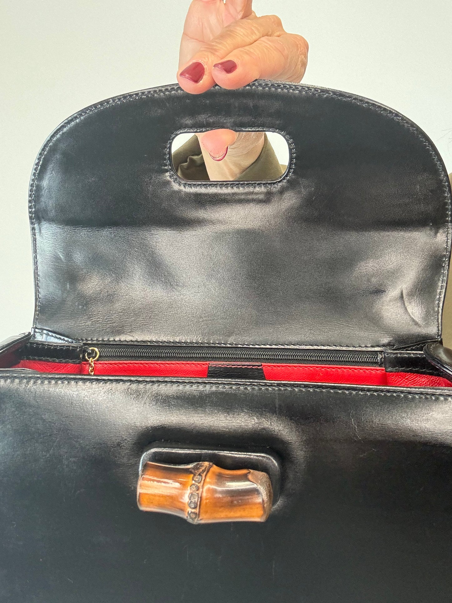 Gucci Vintage Medium 1997 Bamboo Top Handle