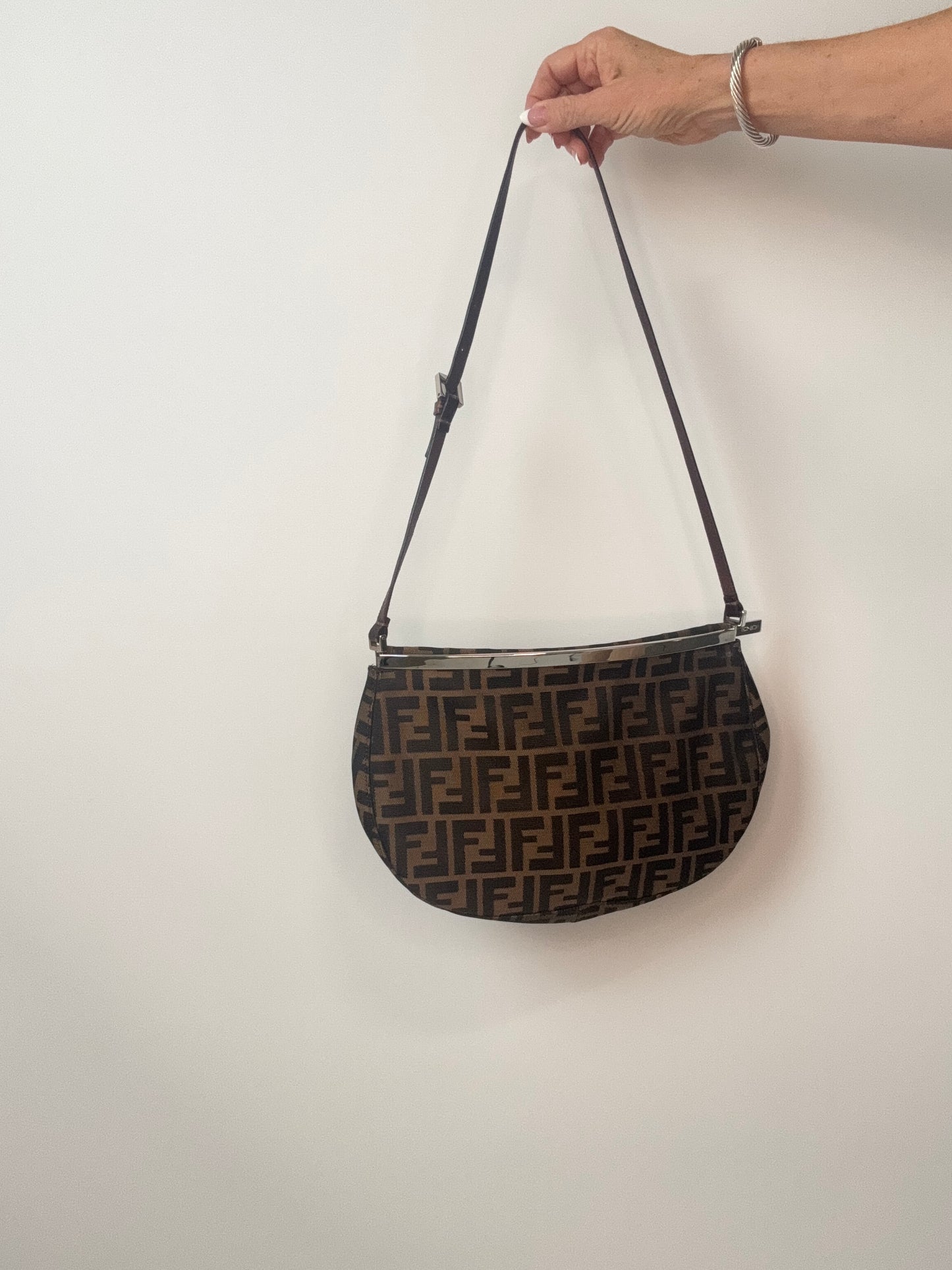 Fendi Zucca Rare  Shoulder Bag, 2000–2010.