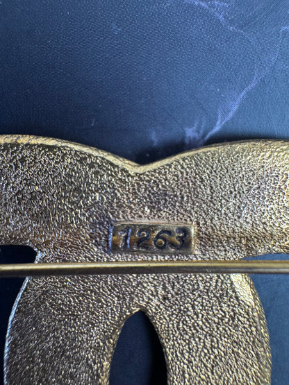 Chanel Vintage Oversized CC Logo Brooch