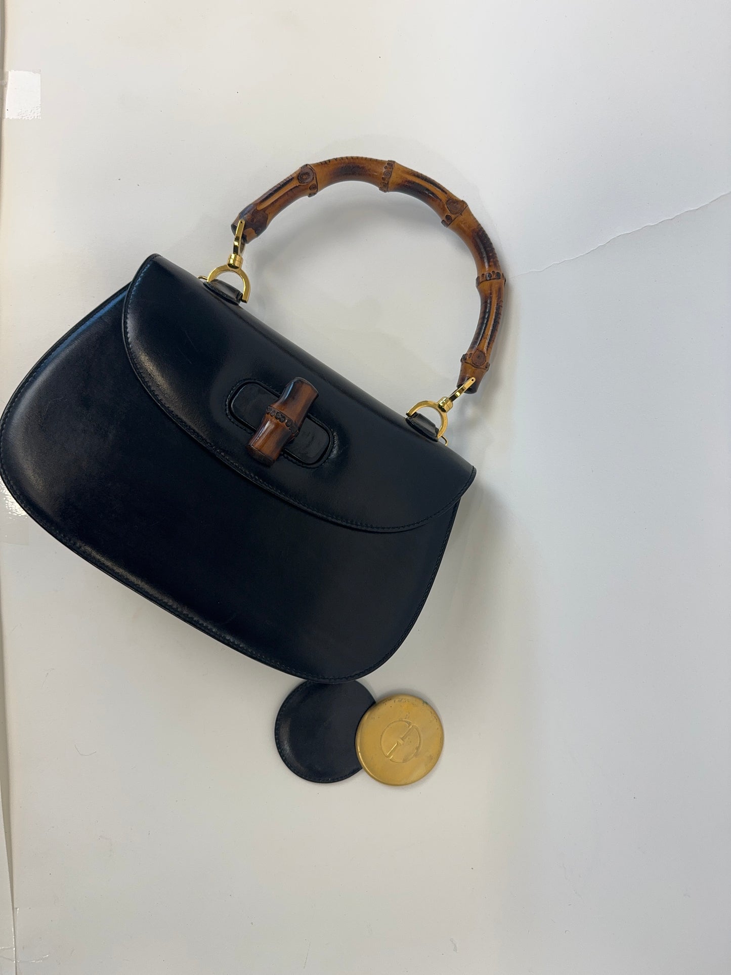 Gucci Vintage Medium 1997 Bamboo Top Handle