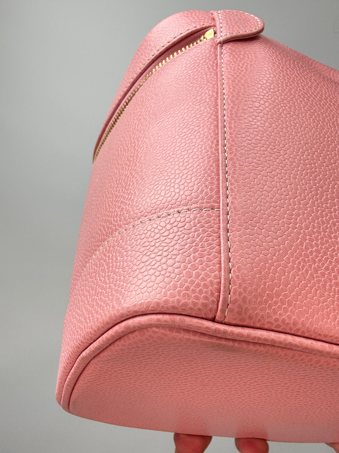 Chanel  Vintage Pink Caviar Vanity Bag