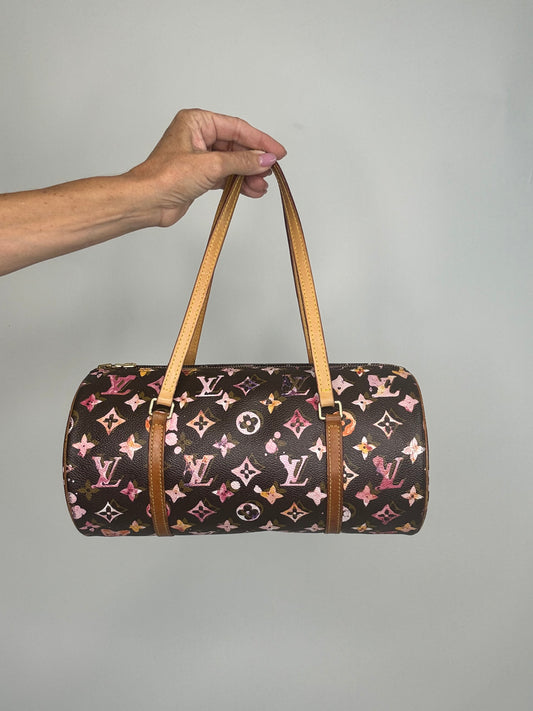 Louis Vuitton Richard Price Water Color Monogram  Papillion 30