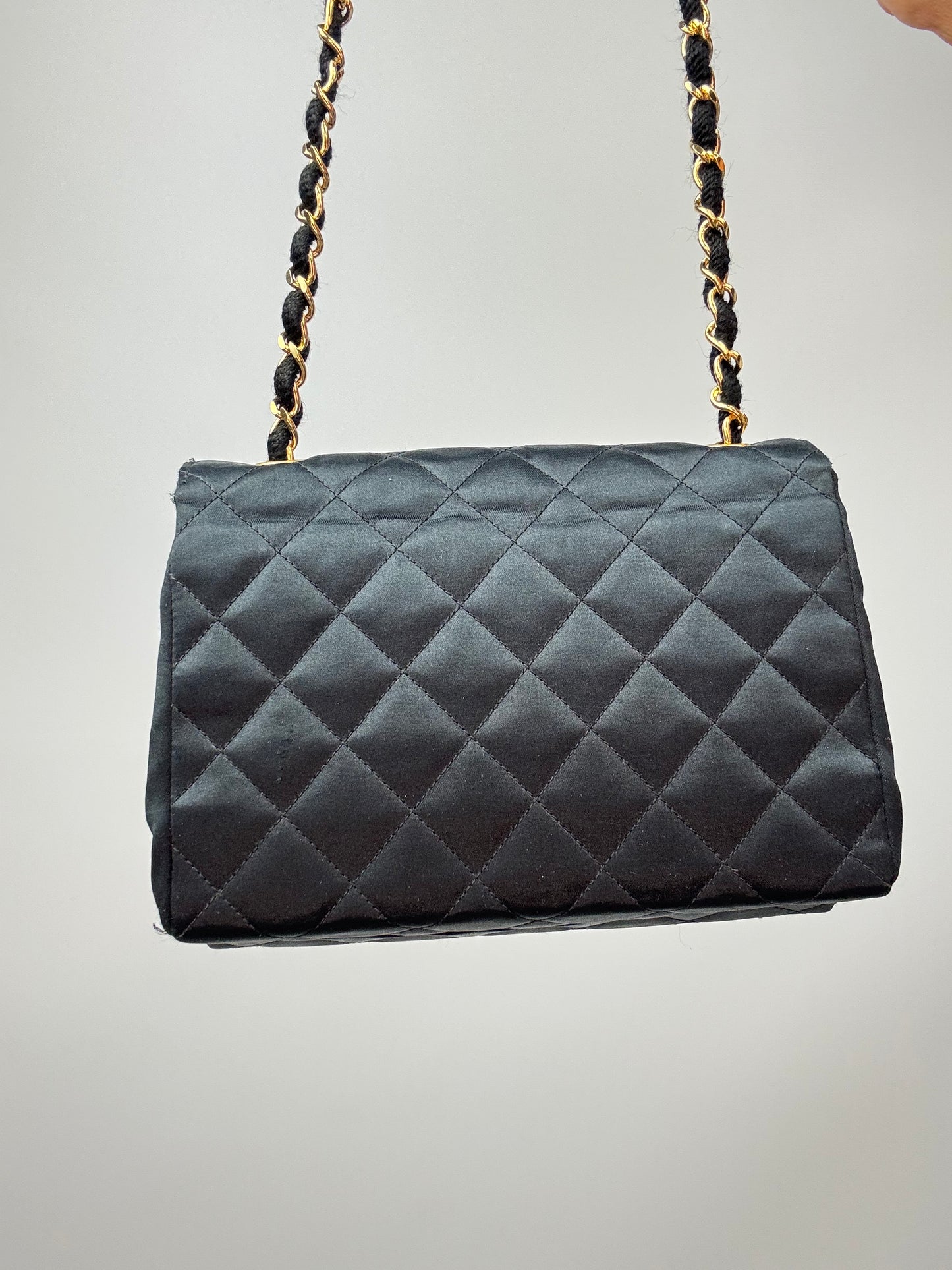 Chanel Satin Envelope Oversized CC Bag