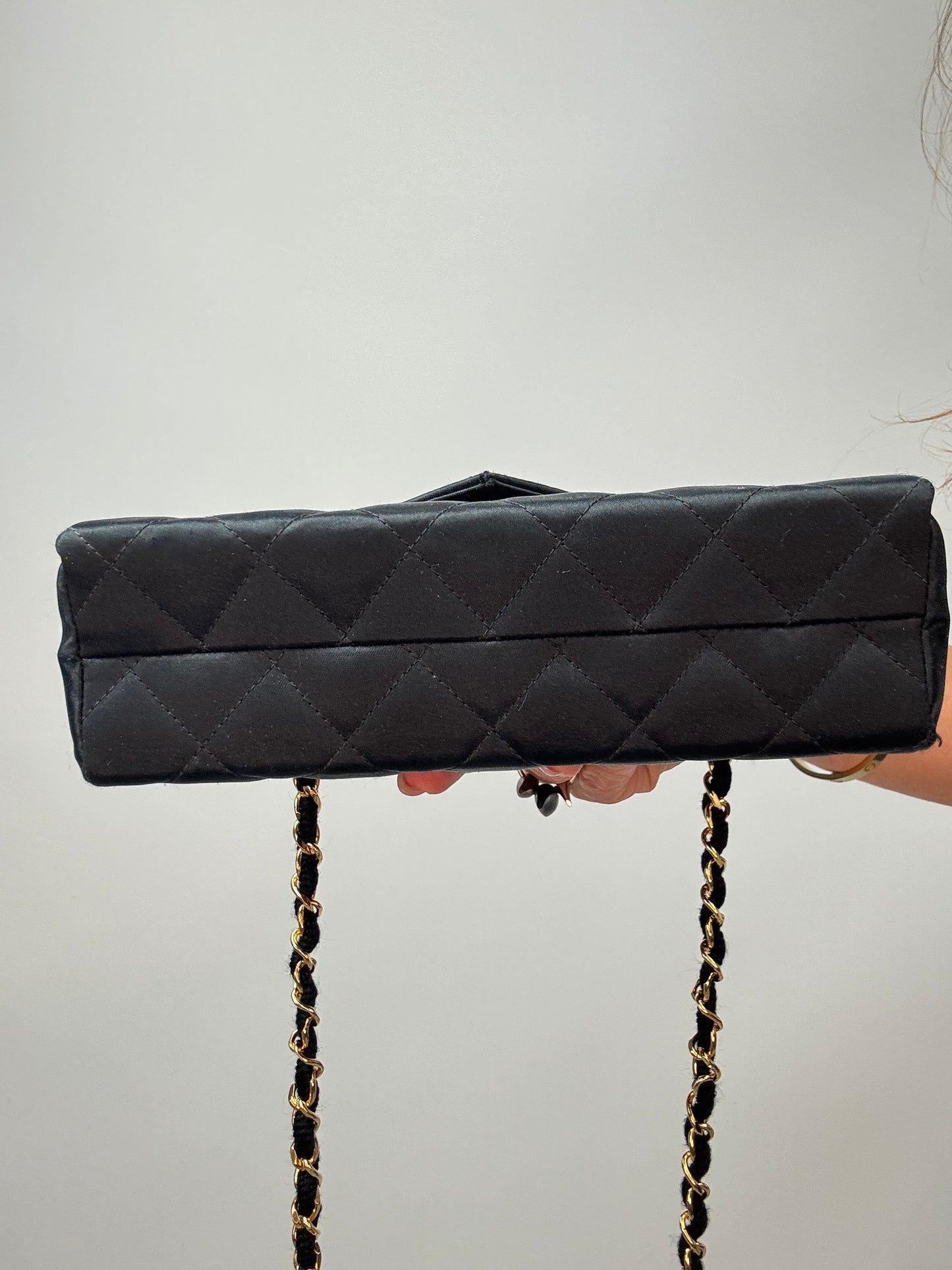 Chanel Satin Envelope Oversized CC Bag